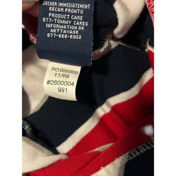 Vintage 1999 Women’s Tommy Hilfiger Red, White, Blue Strapless Dress Size Medium - Picture 8 of 8